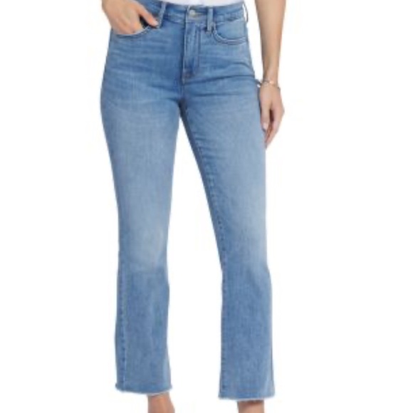 Slim cropped boot cut jeans size 14 NYDJ - Picture 7 of 7